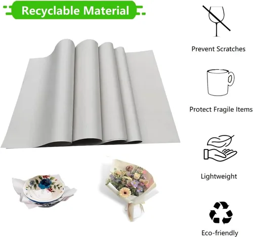 Miniatura 3 de Hojas de papel de embalaje de papel de periódico para mover, enviar, llenar cajas, envolver y proteger artículos frágiles, 1.3 libras
