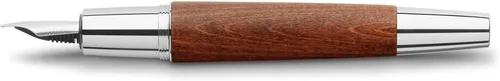 Miniatura 7 de Faber-Castell e-motion Pluma estilográfica, Madera y Cromo Marrón - Extra Fina Madera de pera marrón