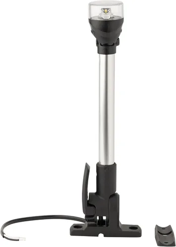 Miniatura 2 de Attwood 5557-P12A7 Luz de poste LED plegable de 12 pulgadas