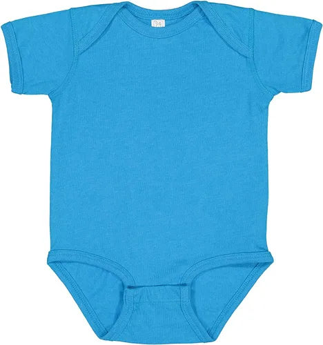 Miniatura 208 de RABBIT SKINS, Body de manga corta de jersey fino suave para bebé