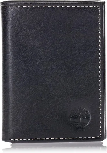 Miniatura 11 de Timberland Billetera triple de cuero para hombre con ventana de identificación