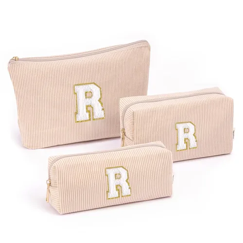 Miniatura 230 de Vavabox A-Z Bolsa de Maquillaje Personalizada, Regalos de Cumpleaños para Mujeres y Mamá, Regalos para la Mejor Amiga, Bolsa de Cosméticos