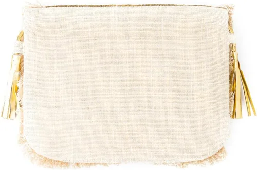 Miniatura 7 de Bolso Banzara hecho a mano, Beige, Beige