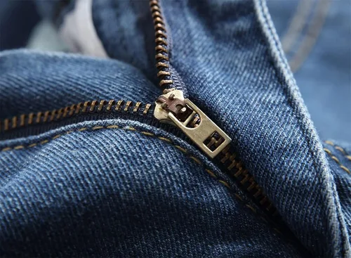 Miniatura 7 de Pantalones de mezclilla ajustados para hombre, ajustados, rasgados, ajustados, desgastados, con agujeros rasgados