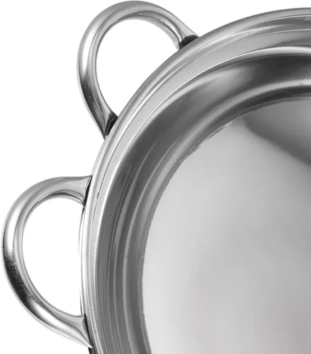 Miniatura 6 de GANAZONO 2 piezas de acero inoxidable -derramar olla caliente cocina cocina segura mango diseño fácil de limpiar para uso doméstico