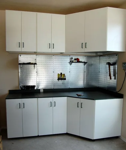 Miniatura 6 de Wall Control Pegboard - Organizador básico de herramientas utilitarias con accesorios negros