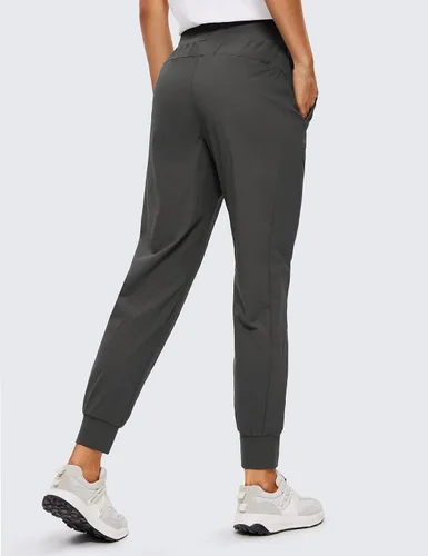 Miniatura 2 de CRZ YOGA Pantalones deportivos de cintura alta con bolsillos para mujer, de 27.5 pulgadas, ligeros, para entrenamiento, viajes, uso casual, al aire