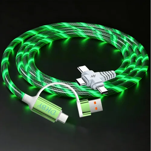 Miniatura 24 de Dynamic RGB USB Extension Hub (3-in-1) - High-Speed Data Transmission and Charging Port for laptops, Supports Fast Charging, and Features Colorful