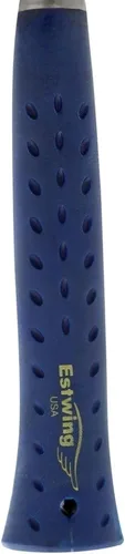 Miniatura 4 de ESTWING Martillo de encuadre, garra curvada de 22 oz con cara fresada y agarre de reducción de golpes - E3-22CMR