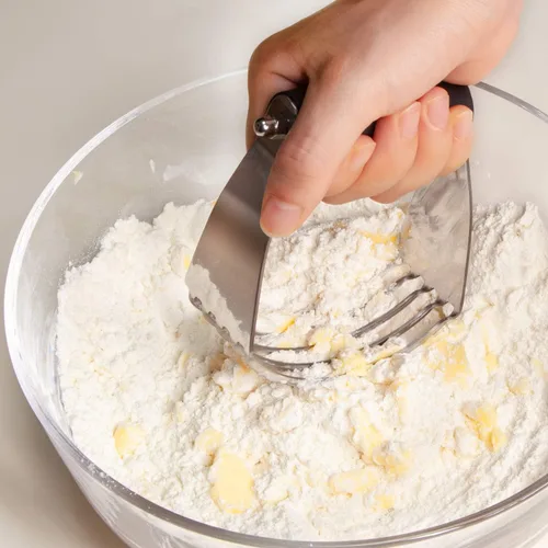 Miniatura 2 de ALLTOP Mezclador Cortador de Grasa para Repostería, Machacador de Masa de Acero Inoxidable para Mantequilla, Galletas, Hornear, Amasar, Masa