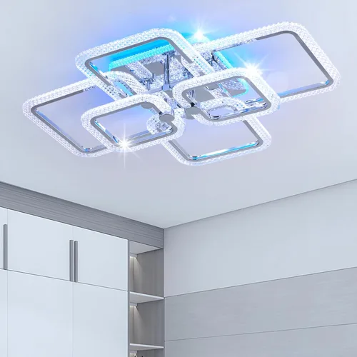 Miniatura 19 de Ceiling Lighting Fixtures, Multi Color Led Ceiling Light, Rgb Ceiling Light Led ceiling light, Indoor dimmable light, Can control color lights