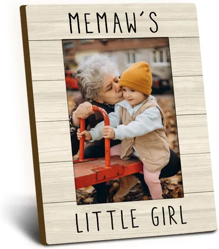 Miniatura 24 de Collar de Fotos Yiayia 4x6, Collar de Fotos de Madera Yiayia, Regalos de Navidad, Día de la Madre y Cumpleaños para Yiayias de su Nieta, Pequeños