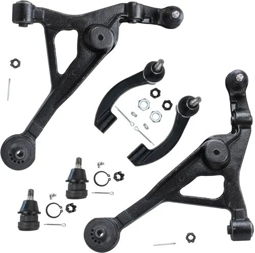 Miniatura 81 de Detroit Axle - Kit de extremo delantero para Chrysler 300 Dodge Charger Challenger 2011-2023, 2 brazos de control inferiores traseros 2 varillas