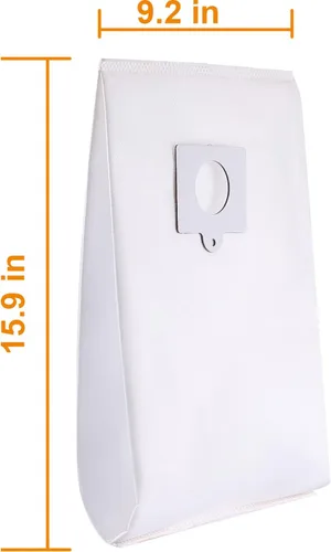 Miniatura 4 de Gran repuesto para Kenmore 53294 Style O HEPA Bolsas de vacío de tela para aspiradoras verticales Kenmore, hipoalergénicas, 6 bolsas