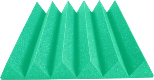 Miniatura 22 de Paneles de espuma acústica de 24 x 24 pulgadas, paquete de 12, 48 pies cuadrados, utilizados para reducción de sonido de estudio de grabación