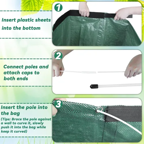 Miniatura 6 de Paquete de 2 bolsas para recogedor