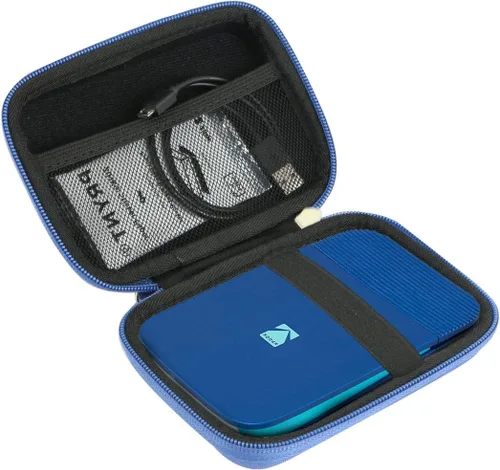Miniatura 8 de khanka Estuche de viaje rígido de repuesto para cámara digital KODAK Smile Instant Print (negro)