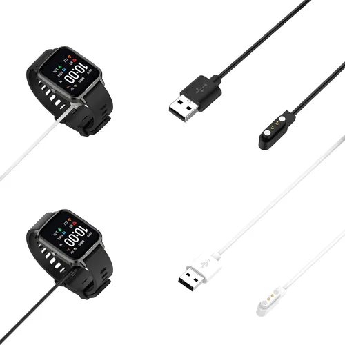 Miniatura 6 de Compatible con cargador de reloj inteligente Iaret, cable USB de 3.3 pies, adaptador de cuna, base de carga de repuesto para cable de carga Iaret