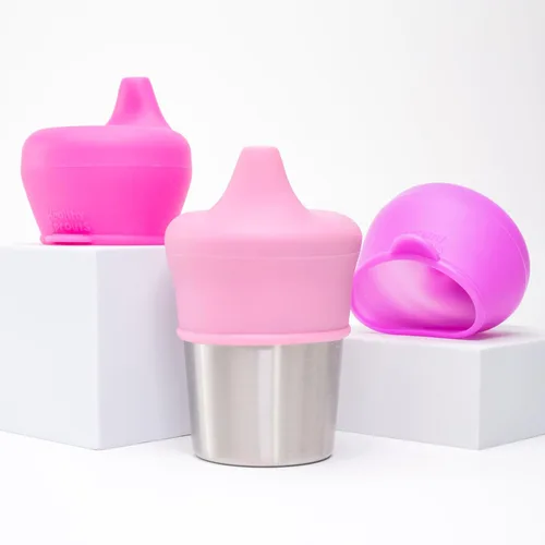 Miniatura 2 de Healthy Sprouts Tapas de silicona para tazas – A prueba de derrames, se adapta a cualquier taza, sin BPA, duraderas y suaves para bebés y niños