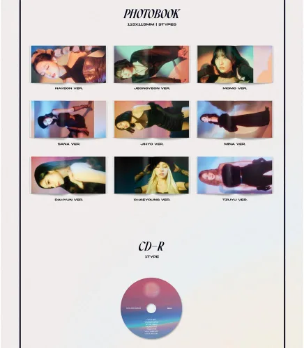 Miniatura 3 de TWICE - LISTO PARA SER 12º Mini álbum Digipack Ver. (DAHYUN)