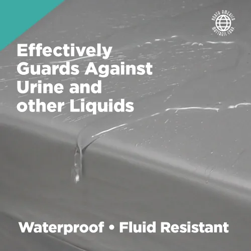 Miniatura 4 de NAMC Assure II Home Care - Colchón terapéutico a prueba de fluidos/incontinencia - Individual XL (39 x 80 pulgadas de largo)