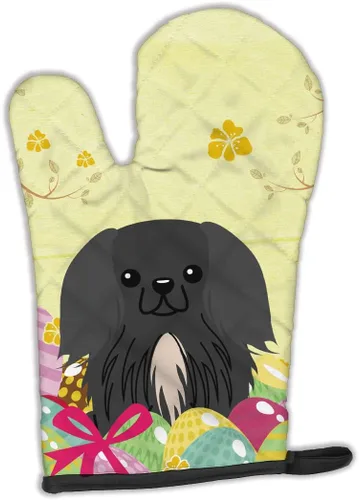 Miniatura 75 de Caroline's Treasures BB2732OVMT Dog House Collection Border Collie - Guante de horno grueso resistente al calor para sartenes calientes y horno