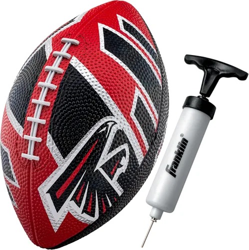 Miniatura 15 de Franklin Sports NFL Team Footballs - Rubber Youth Mini Balls for All Teams - Kids 8.5" Football + Air Pump Sets - Official NFL Licensed
