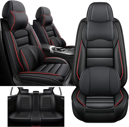 Miniatura 28 de Funda de cuero de 2 asientos para Mazda CX-3 CX-30 CX-5 CX-50 MX-30, antideslizante, impermeable, resistente al desgaste, funda universal