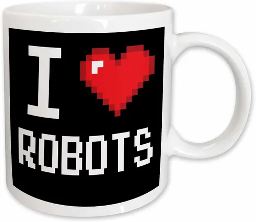 Miniatura 12 de 3dRose 118933_4 - Taza, 11 onzas, color blanco y negro
