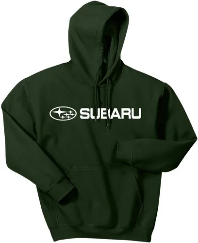 Subaru Sudadera con capucha básica con logotipo verde bosque Forester Impreza WRX STI Ascent Outback Crosstrek Sudadera con capucha NUEVA SUDADERA