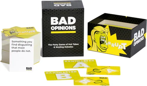 Miniatura 6 de Juego de fiesta: el divertido juego de cartas para adultos de tomas calientes y debates chisporroteantes para fiestas de elefantes blancos, rellenos