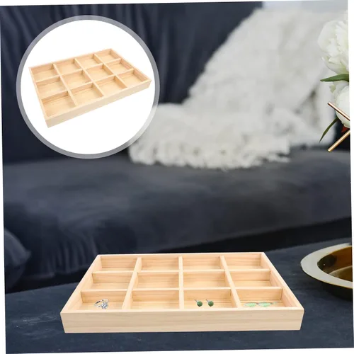 Miniatura 7 de EXCEART 3 piezas de placa colgante de madera para pendientes