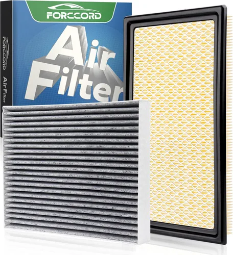 Miniatura 37 de Kit de filtro de aire de motor y de cabina Forccord Compatible con Honda Civic 1.5L 2016 2017 2018 2019 2020 2021 Filtro de cabina de carbón