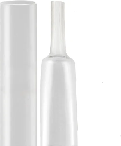 Miniatura 15 de XHF Tubo termorretráctil blanco impermeable de 1/4 de pulgada 3:1 con certificación UL, 20 pies, cable de alambre de grado marino, sellado