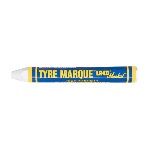 Markal - 51420 Crayón de marcado de neumáticos para marca temporal de neumáticos, temperatura de -20 a 130 grados F, diámetro de 1/2 pulgadas, Blanco
