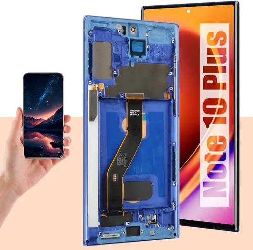 Pantalla OLED para Samsung Galaxy Note 10 Plus Reemplazo de pantalla para Samsung Note 10+ Pantalla LCD SM-N975U Pantalla táctil Digitalizador Azul
