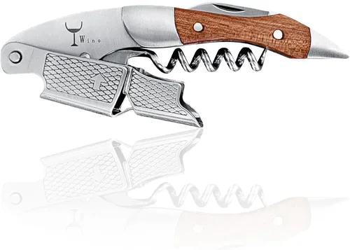 Miniatura 19 de Wino Wine Key! - Abridor de vino sacacorchos de sumiller profesional Acero inoxidable