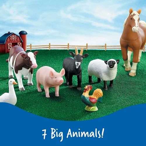 Miniatura 2 de Learning Resources, Juguetes de animales de granja gigantes, Multicolor
