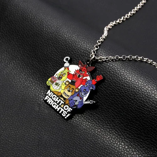 Miniatura 7 de FNAF - Insignia de guardia de seguridad Pin de guardia nocturno de Freddy Fazbear Regalos de disfraz de la FNAF para niños, hombres, mujeres