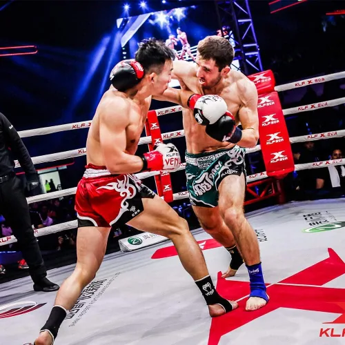 Miniatura 5 de FLUORY Pantalones cortos de lucha Muay Thai, pantalones cortos de MMA, ropa de entrenamiento para lucha contra las artes marciales, ropa corta