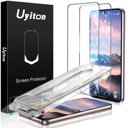 Miniatura 27 de Uyiton UnBreak-Glass - Protector de pantalla de privacidad para Samsung Galaxy S25 Ultra, soporte ultrasónico de huellas dactilares, marco de Negro