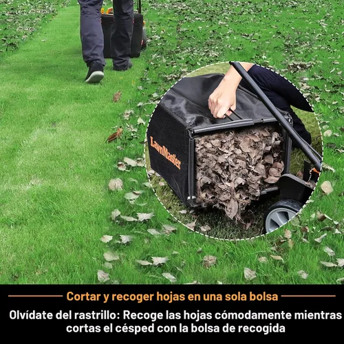 Miniatura 7 de LawnMaster 20VMWGT Cortacésped de 24V Máx de 13 pulgadas y Recortadora de Césped de 10 pulgadas Combo con 2x4.0Ah Baterías y Cargador