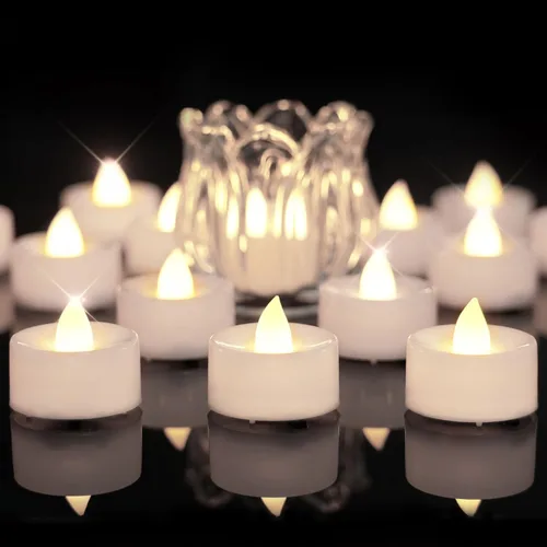 Miniatura 11 de Beichi Paquete de 100 velas LED sin llama a granel