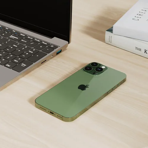 Miniatura 2 de Apple - iPhone 13 Pro Max, 128 GB, color verde alpino, desbloqueado (reacondicionado)
