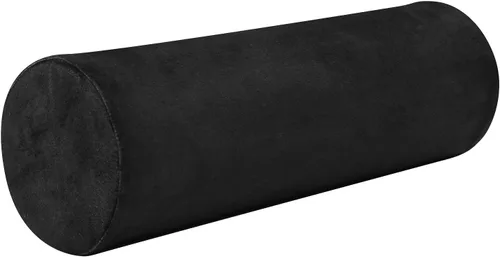 Miniatura 12 de Almohada cervical azul claro y verde azulado para aliviar el dolor de cuello, almohada redonda para el cuerpo, almohada de apoyo lumbar para cama