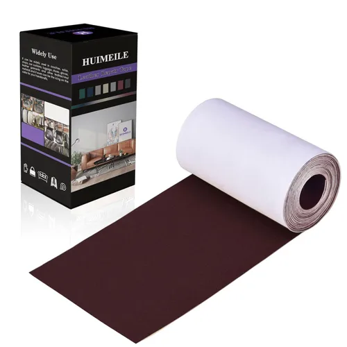 Miniatura 9 de Cinta de parche de reparación de cuero de 4 x 60 pulgadas, cinta autoadhesiva fuerte para muebles, sofás, sillones, asientos de automóvil, armarios