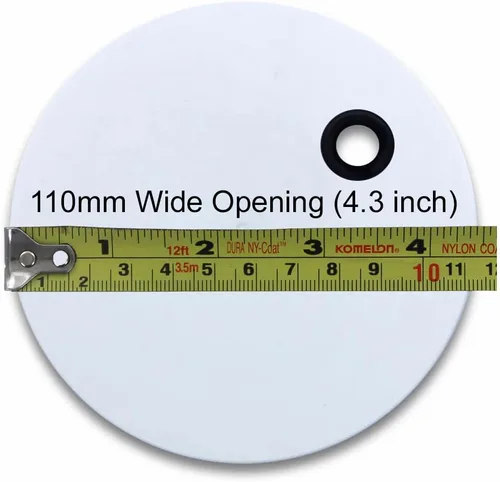Miniatura 3 de Home Brew Ohio Tarro de boca ancha de vidrio de un galón con tapa sólida