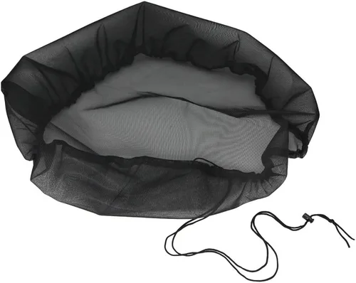 Paquete de 2 cubiertas de malla para barril de lluvia, mantén los mosquitos y los desechos fuera de los cubos de recolección de agua - Accesorios