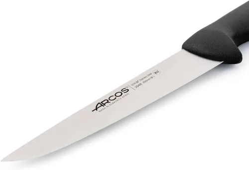 Miniatura 3 de Arcos Cuchillo de carnicero de acero inoxidable nitrum de 8 pulgadas y hoja de 7.874 in. Cuchillo de cocina profesional para cortar carne, pescado