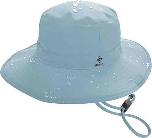 Miniatura 23 de Sombrero de pesca para hombre, sombrero de sol de ala ancha, protección UV SPF XL, XXL, tamaño grande, cabeza grande, senderismo, playa, safari